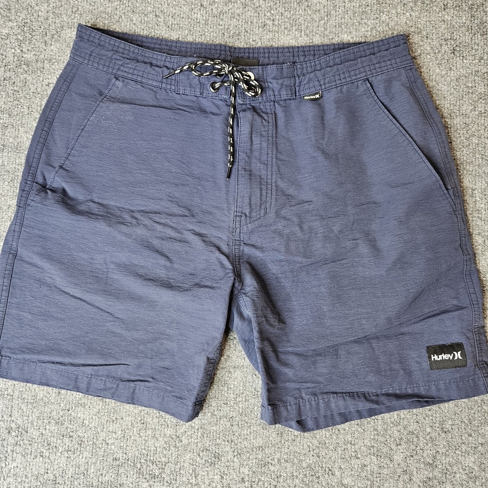 Hurley‎ Mens Beachside Ripper Hybrid Shorts Size 30 Blue Land To Sea